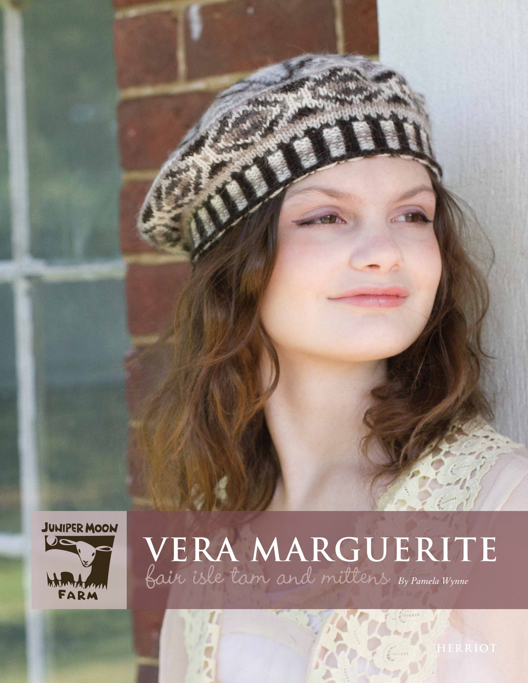 Juniper Moon Farm Vera Marguerite Hat Knitting Pattern