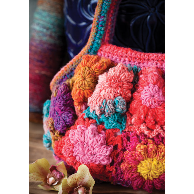 Noro Flower Blossom Purse Bag Crochet Pattern