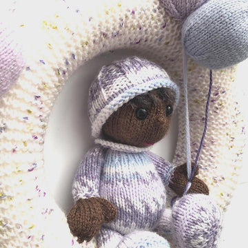 Welcome New Baby Wreath