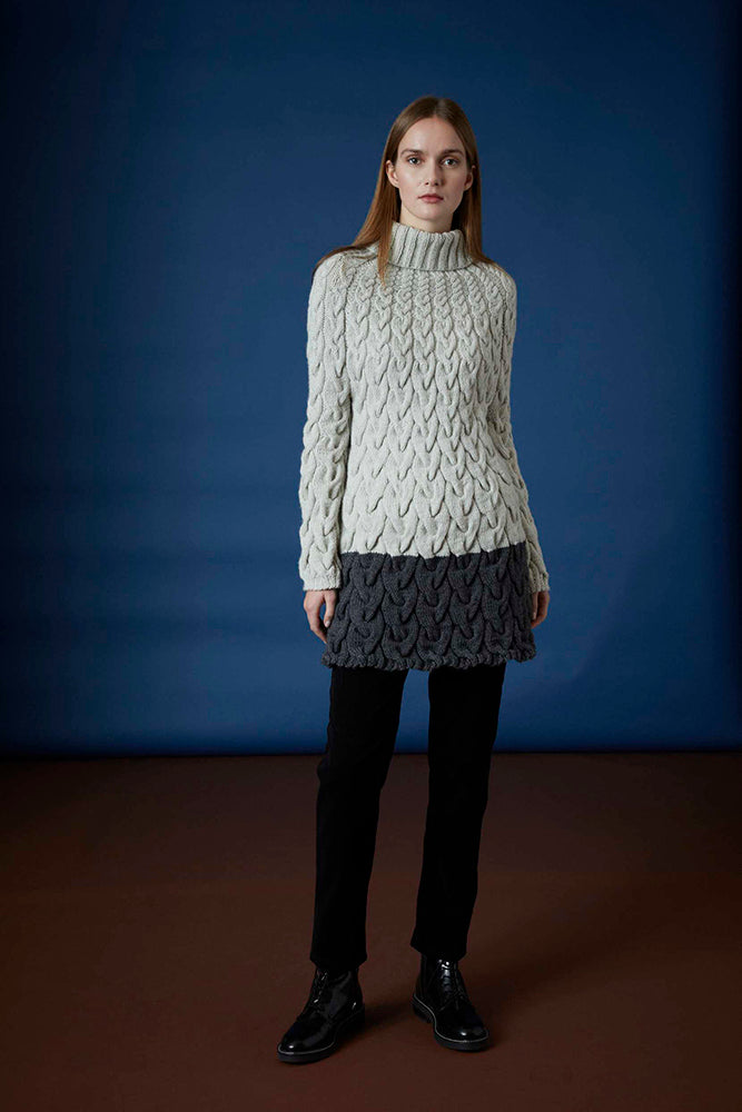Debbie Bliss Gudrun Sweater Knitting Pattern