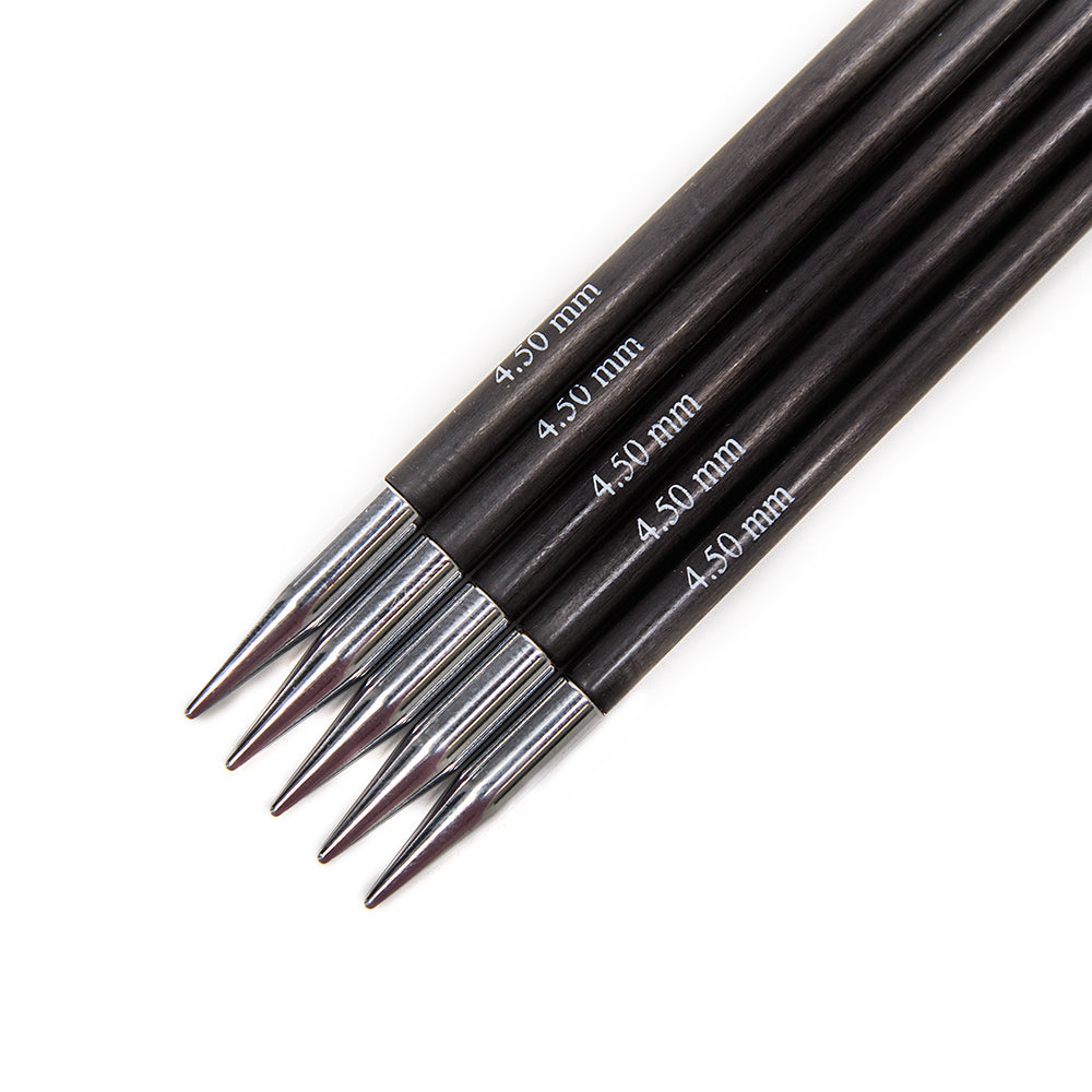 KnitPro Karbonz Double Point Needles 6" (Set of 5)