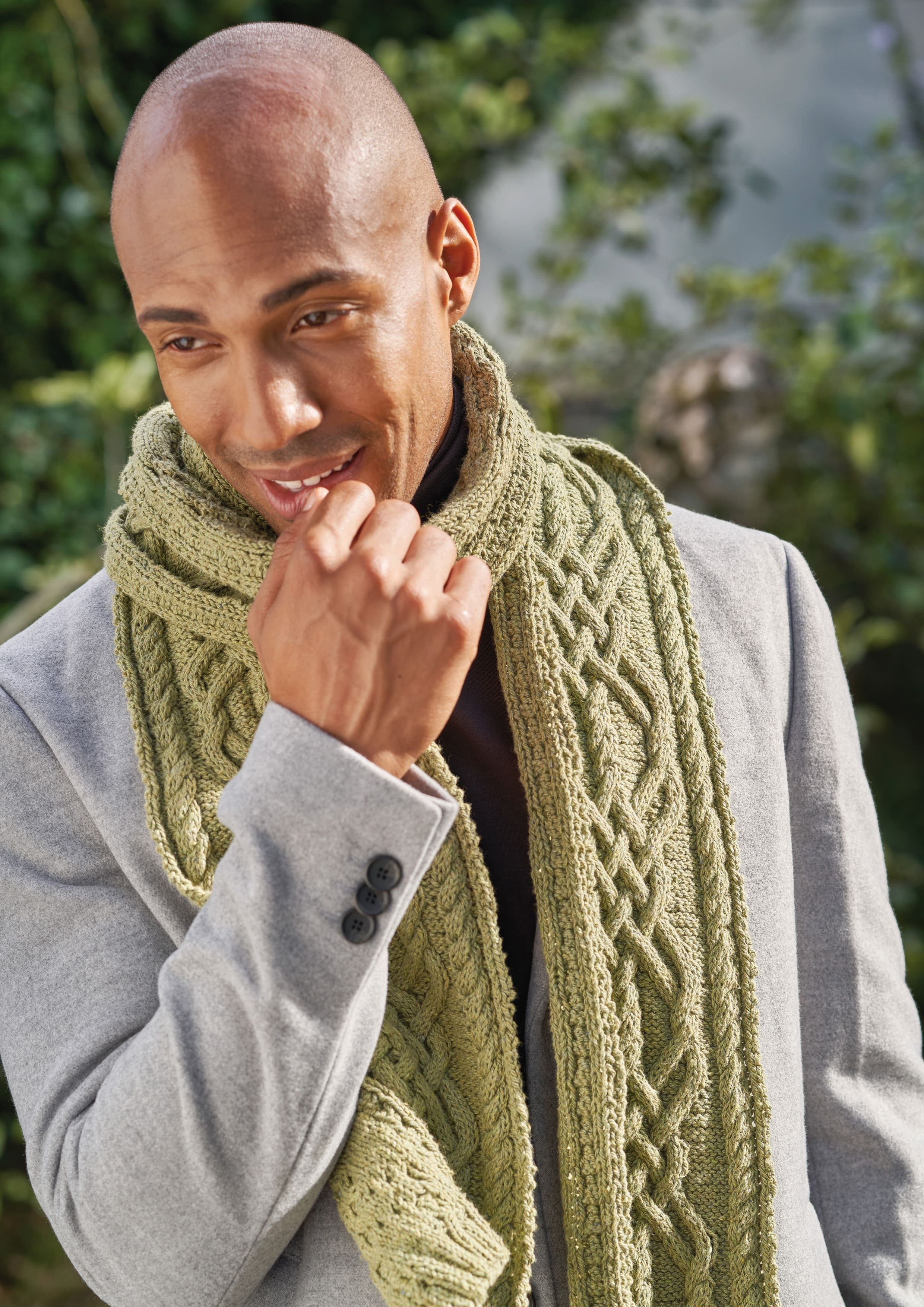 Rowan Gable Scarf Knitting Pattern