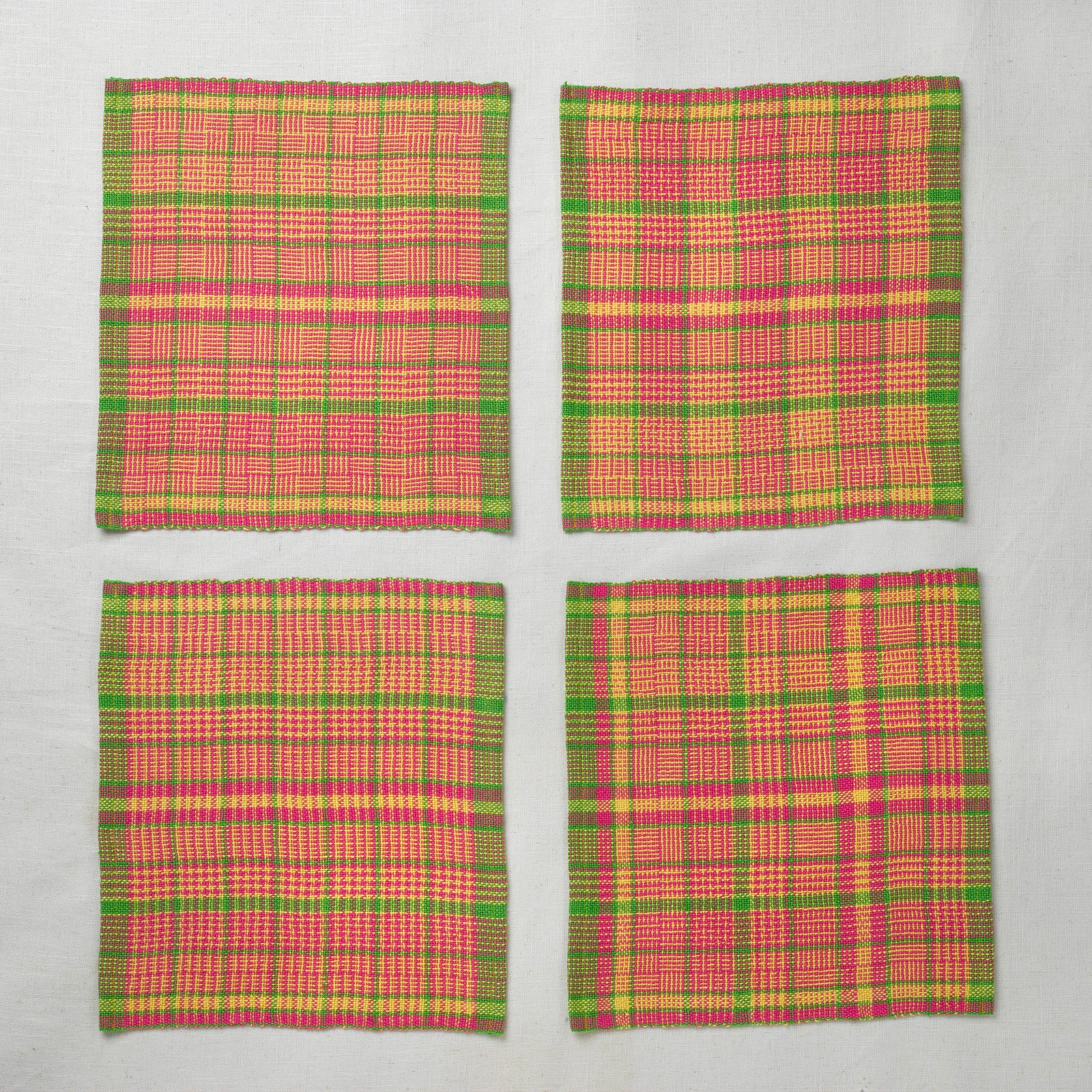 Valley Yarns #270 Lemon Lime Twist Napkins