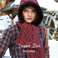Debbie Bliss Fiorella Hooded Scarf Knitting Pattern