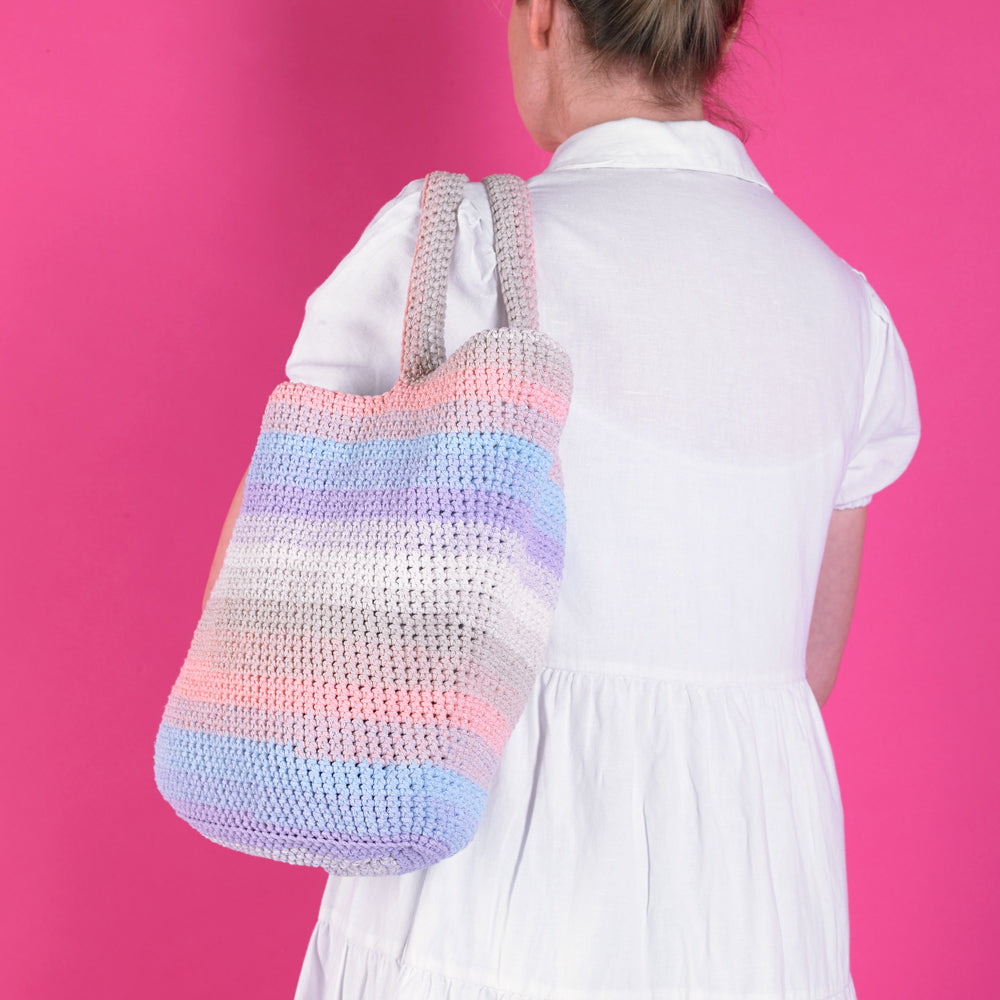 Paintbox Yarns By Your Side Basket Bag Crochet Pattern