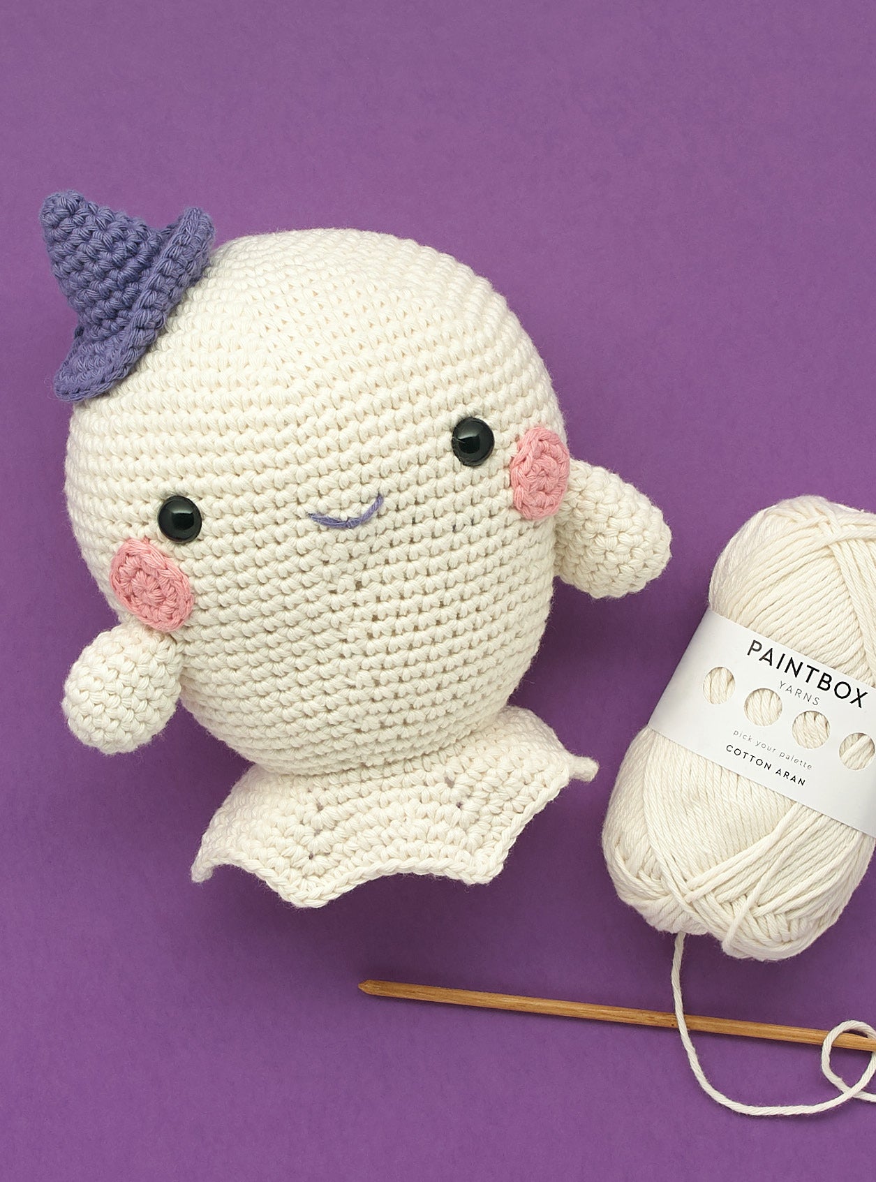 Paintbox Yarns Boo the Fiendishly Friendly Ghost Crochet