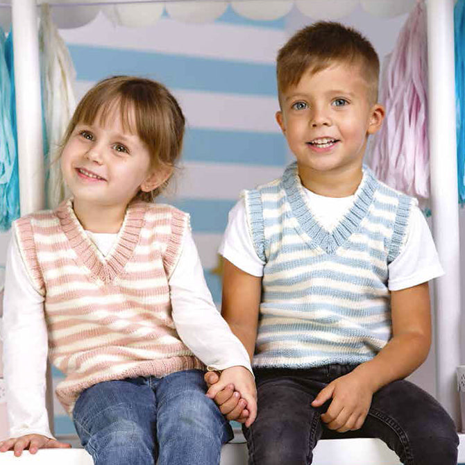 Ella Rae Waistcoat Knitting Pattern