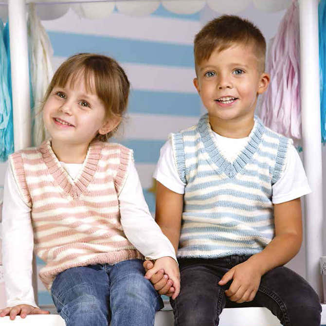 Ella Rae Waistcoat Knitting Pattern
