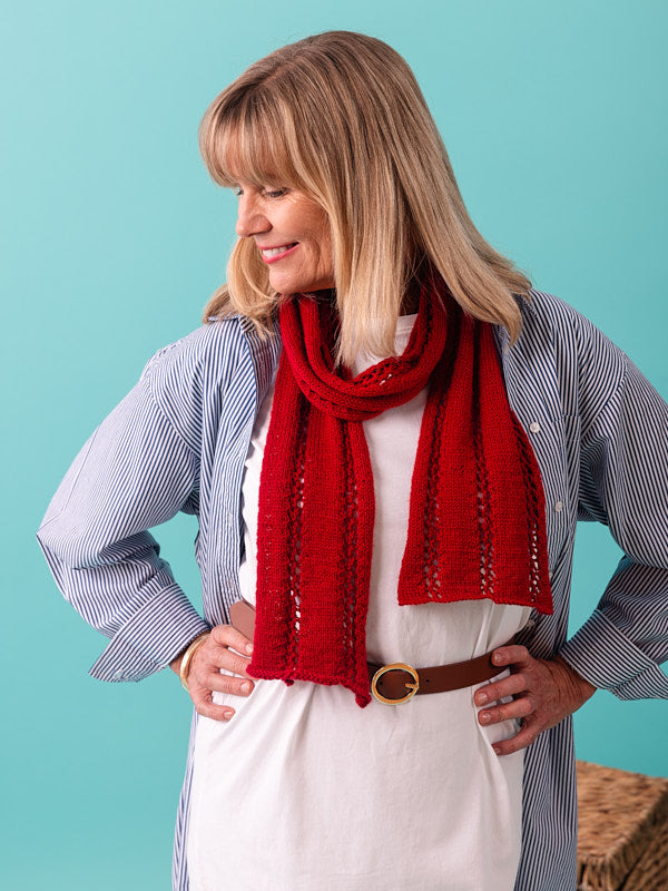 Kingscote Scarf Knitting Pattern
