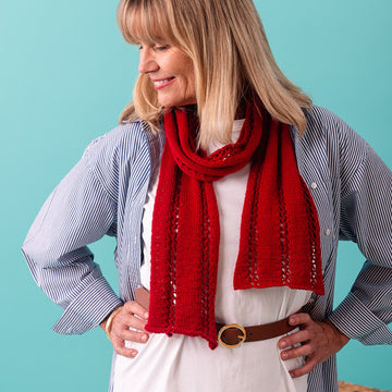 Kingscote Scarf Knitting Pattern