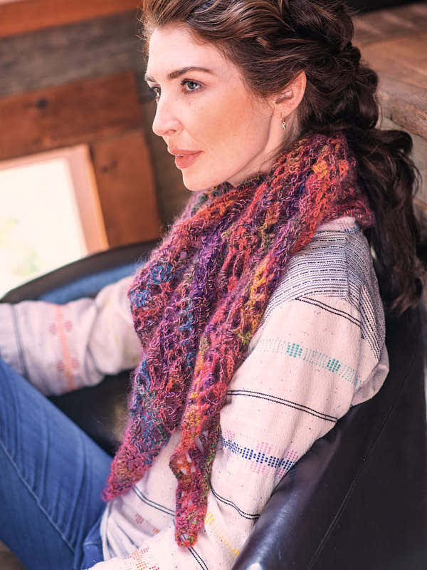 Berroco Cintia Shawl Crochet Pattern