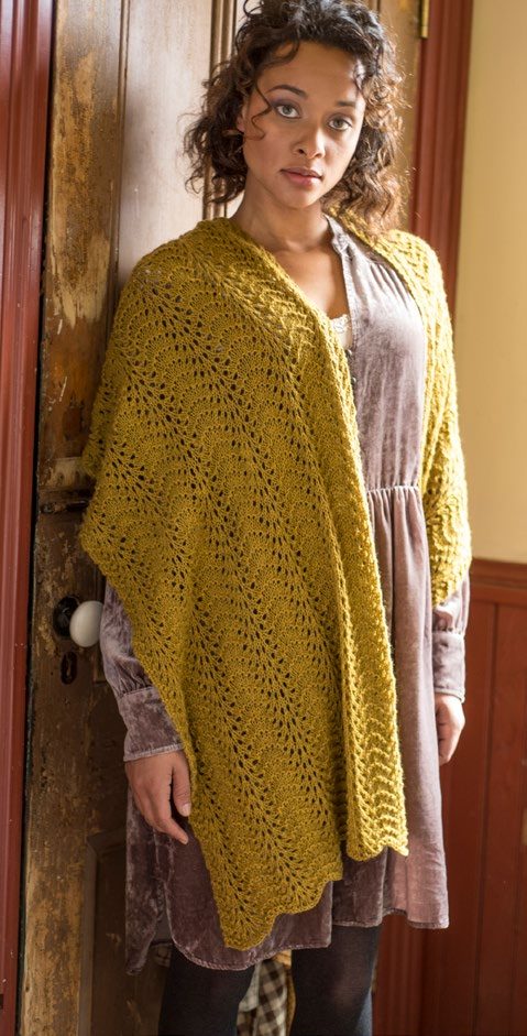 Abebi Stola Wrap Knitting Pattern