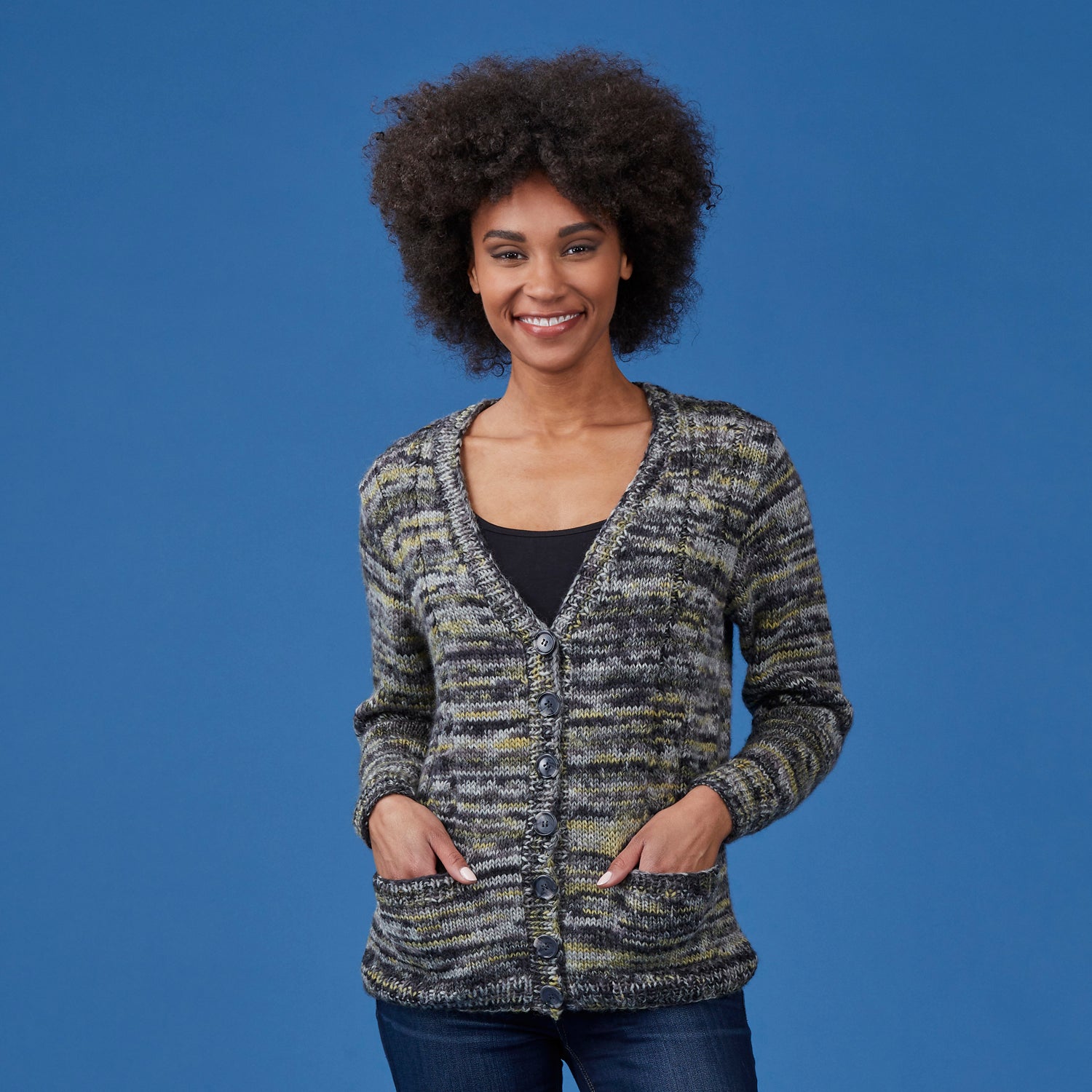 Tahki Yarns Basalt Cardigan Knitting Pattern