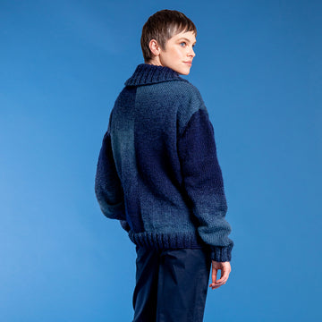 Against the Gradient Cardigan - Free Knitting Pattern