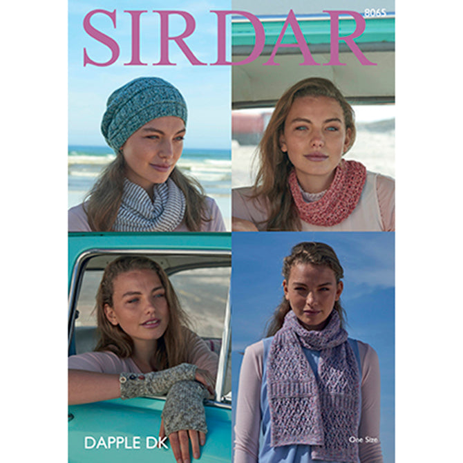 Sirdar 8065 Accessories Hat Knitting Pattern