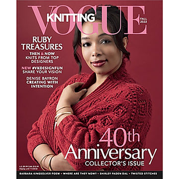 Soho Publishing Vogue Knitting Magazine - Fall 2022 (FALL22)