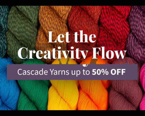 Up to 50% off Cascade Yarns
