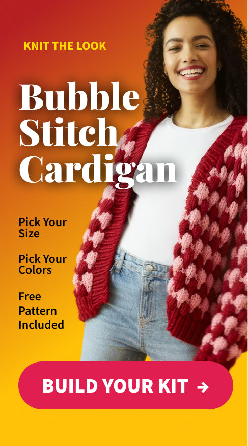Bubble Knit Sweater Kit