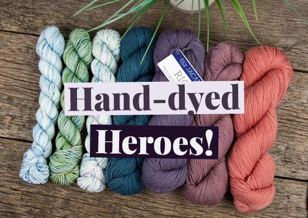 up to 40% off Hand-dyed Heroes
