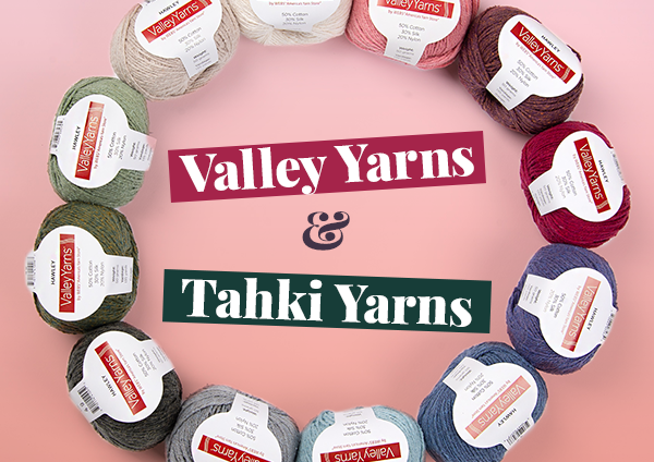 Valley Yarns and Tahki Yarns Weekend (up to 35% off)