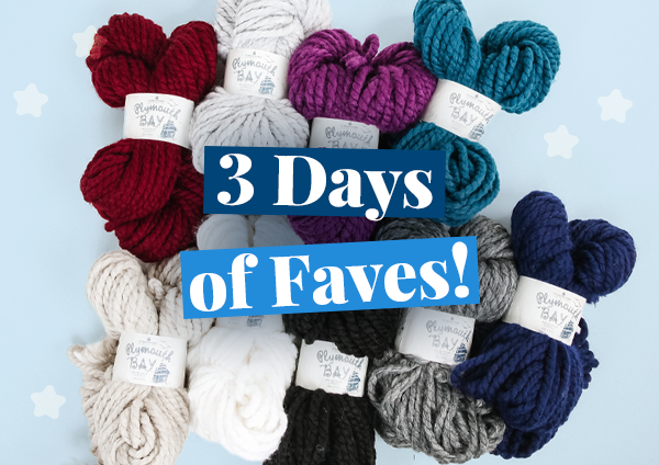 Up to 50% off Cascade and Plymouth yarns