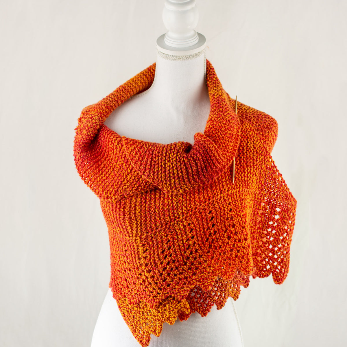 Cascade Yarns W Solar Wave Shawl Wrap Knitting Pattern