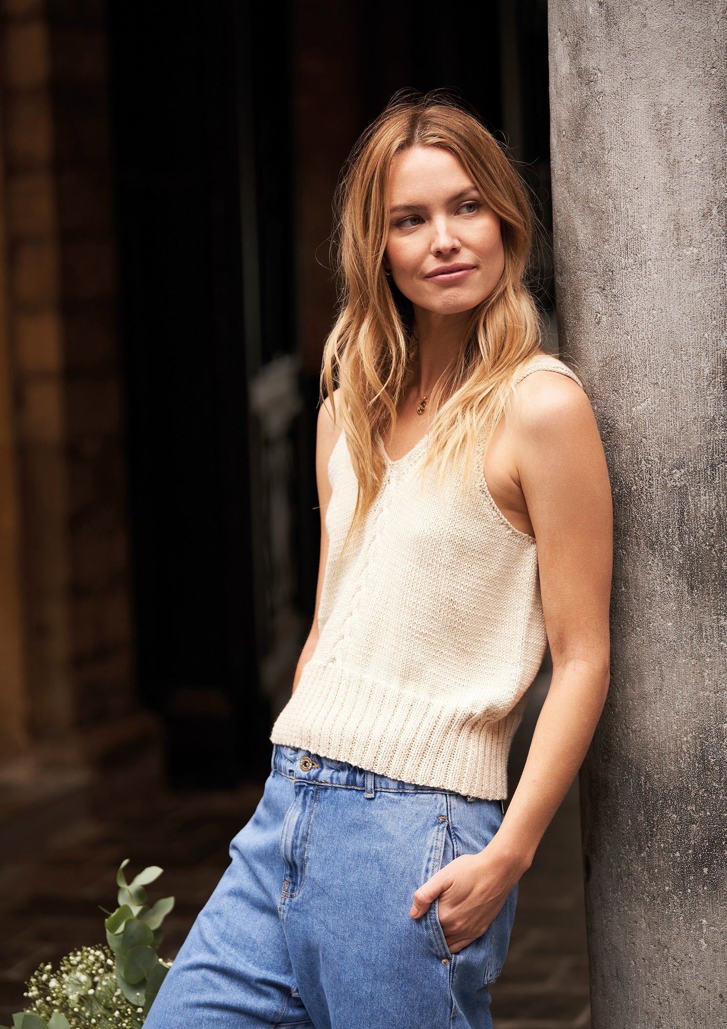 Lya Top MODE Collection Knitting Pattern