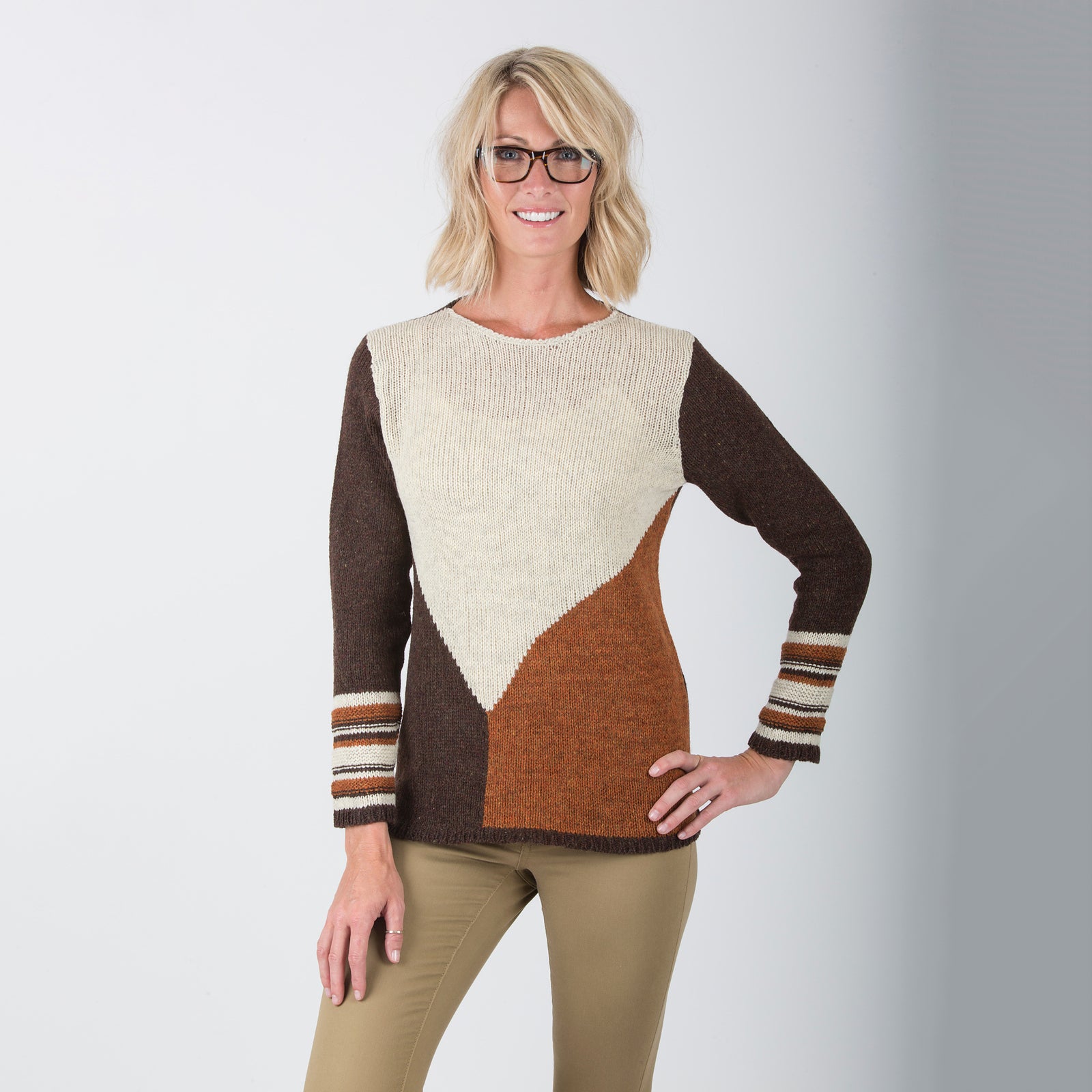 Trendsetter Yarns New York Get to the Point Pullover Pattern