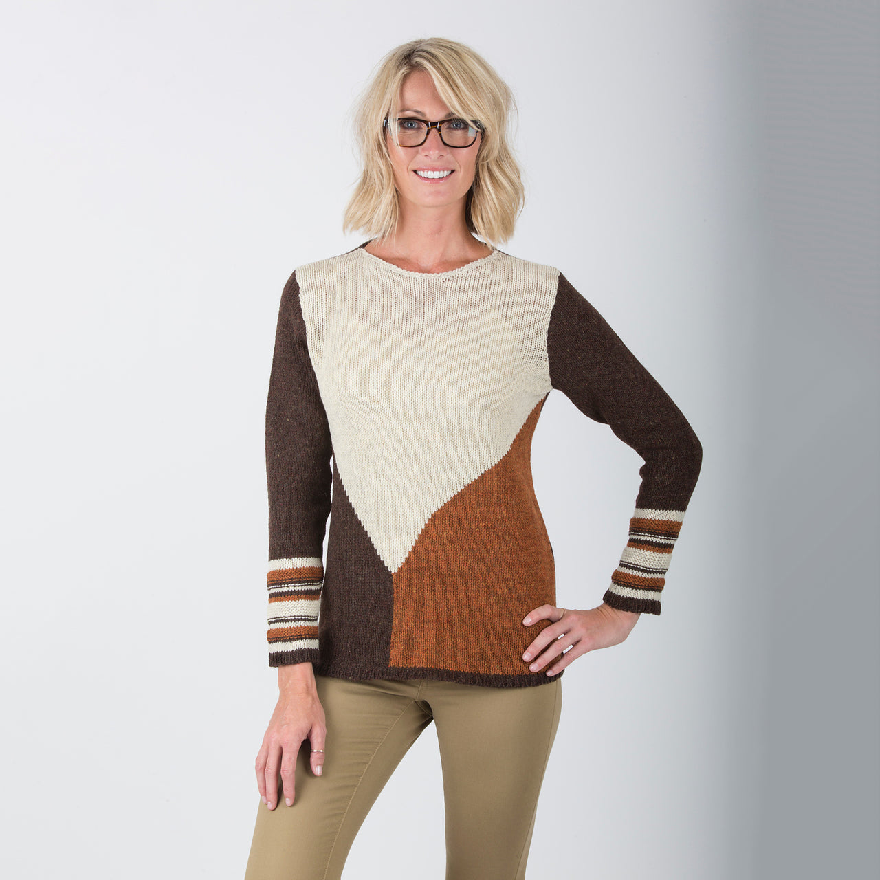Trendsetter Yarns New York Get to the Point Pullover Pattern