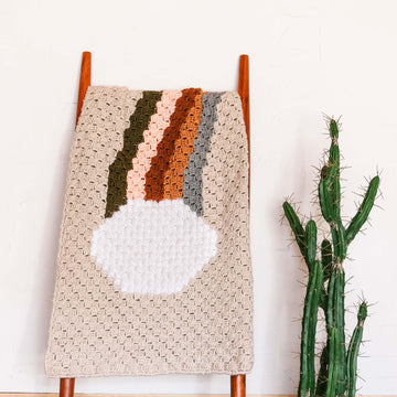 Over the Rainbow C2C Blanket