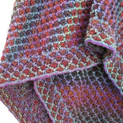 Jojoland Blooming Bud Wrap Knitting Pattern