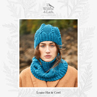 Willow & Lark Louise Hat & Cowl Knitting Pattern