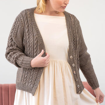 Rosewood Cardigan Knitting Pattern