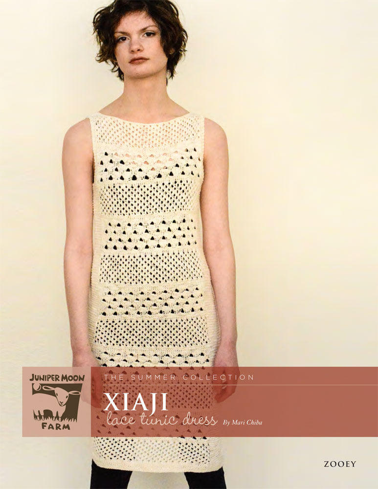 Xiaji Lace Tunic Dress Knitting Pattern