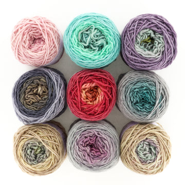 Freia Fine Handpaints Minikin Fingering Ombre Palette 9 Pack