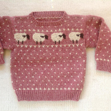 #01 Sheep & Reindeer Sweaters- child's sweaters