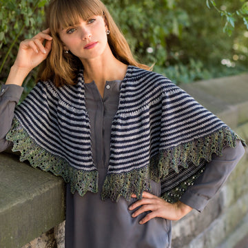 Sackett Shawl Wrap Knitting Pattern