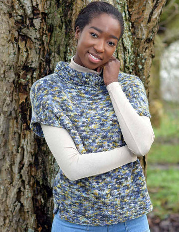 Yuki Slipover in Juniper Moon Farm Fourteen Paints - PDF