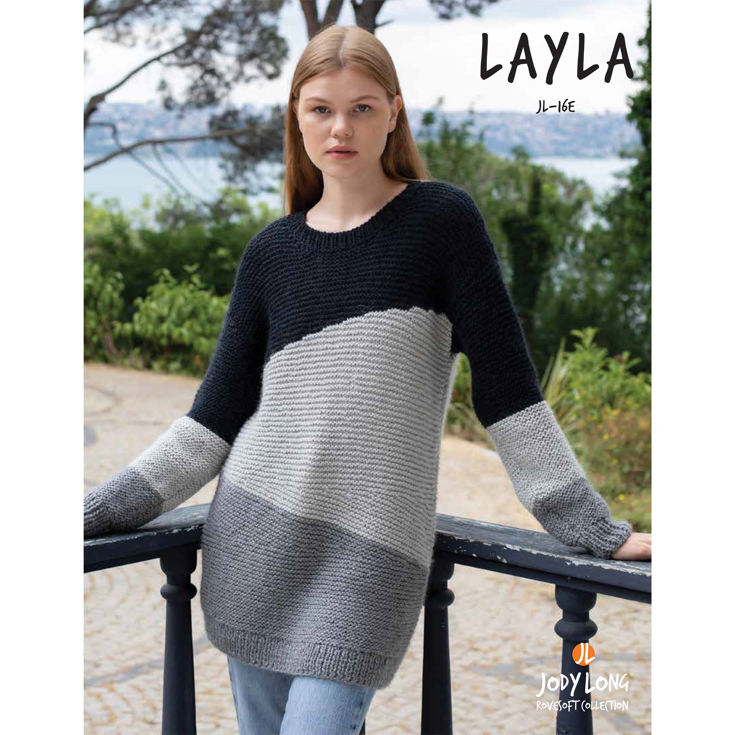 Jody Long Layla Jumper Knitting Pattern