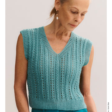 Lana Grossa Top Jumper Knitting Pattern