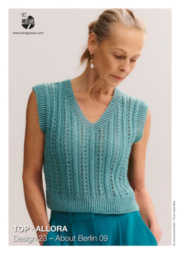 Lana Grossa Top Jumper Knitting Pattern