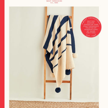 Sirdar Graduated Stripes Blanket Knitting Pattern