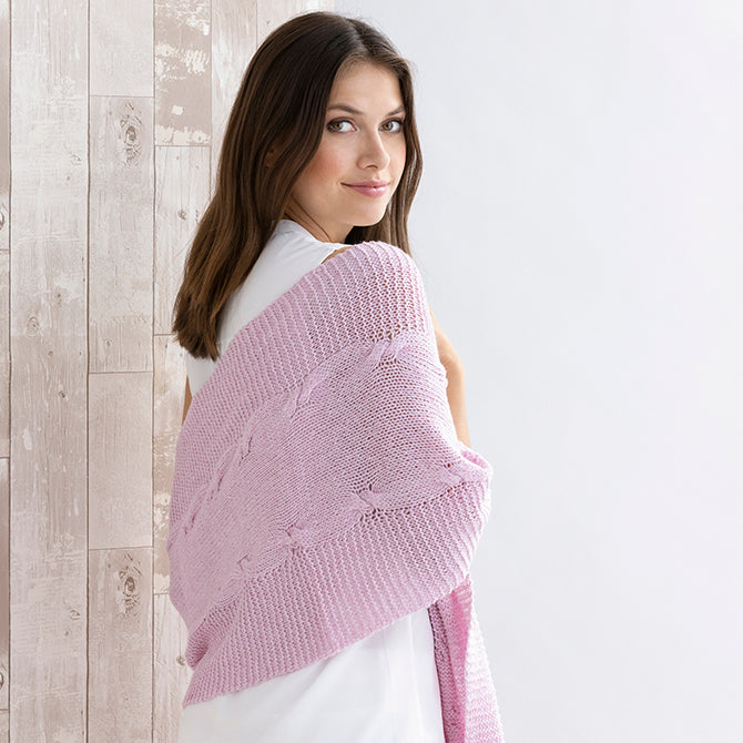String Faith Shawl Wrap Knitting Pattern