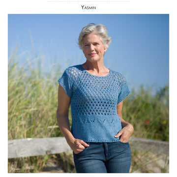 Classic Elite Yarns Yasmin Jumper Knitting Pattern
