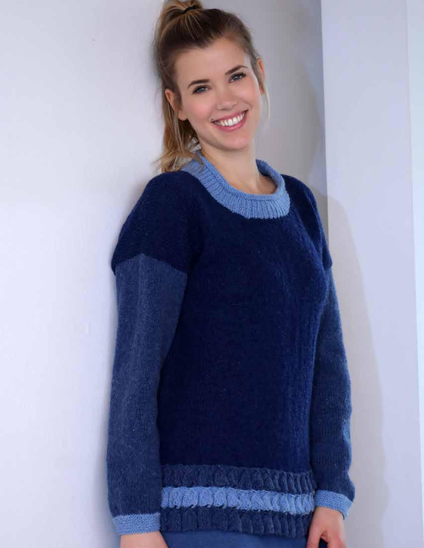 Ocean Sweater Jumper Knitting Pattern