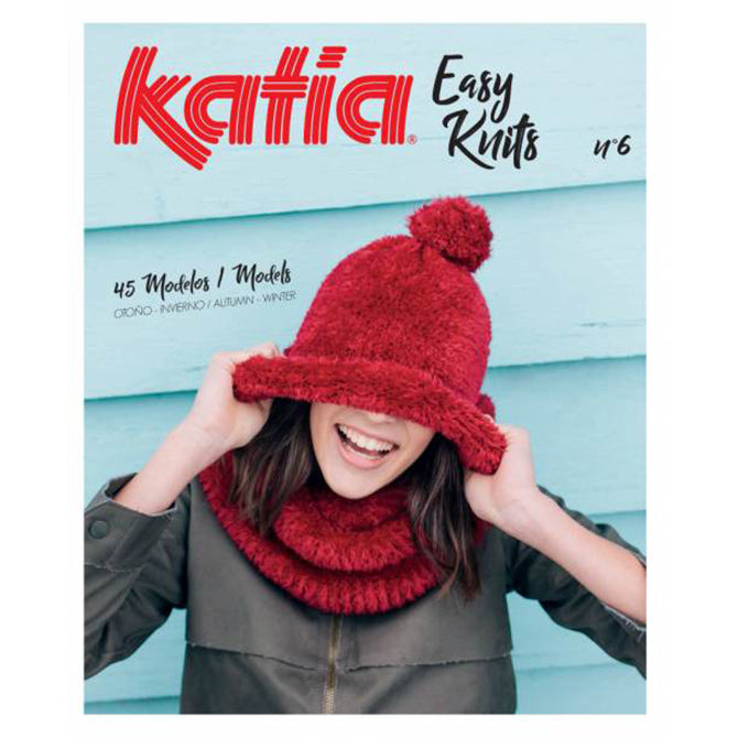 Katia No. 6 Easy Knits (Fall/Winter 2017) Crochet Pattern
