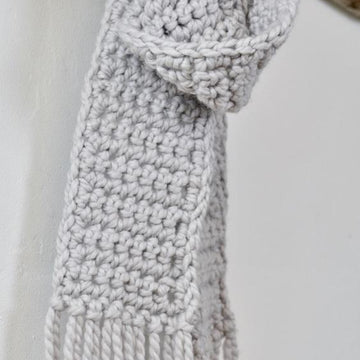 SIMPLE Crochet Pattern Luna Scarf