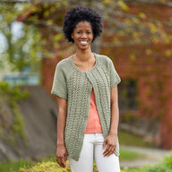 Valley Yarns Alvy Cardigan Knitting Pattern