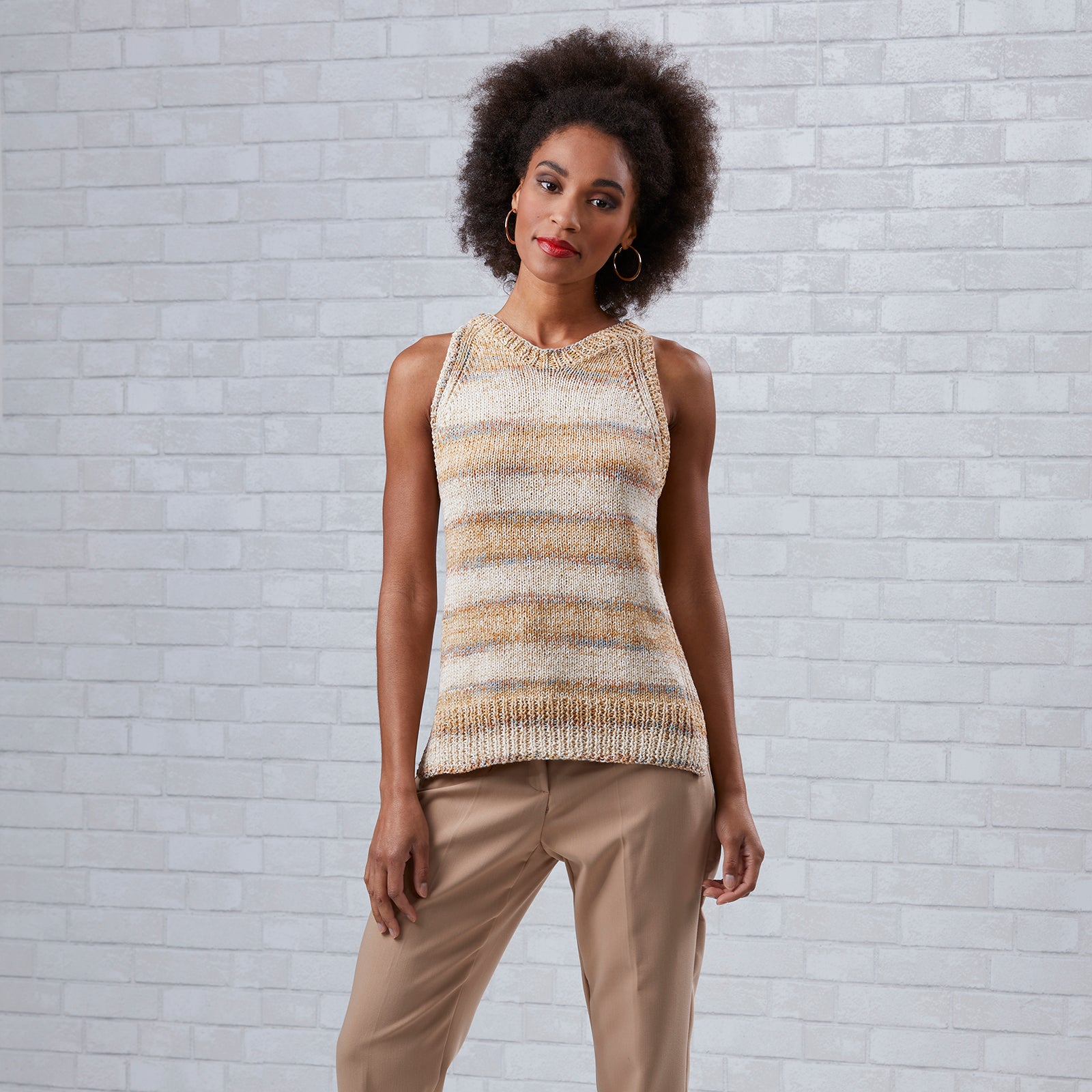 Sesia Kinsey Tank Jumper Knitting Pattern