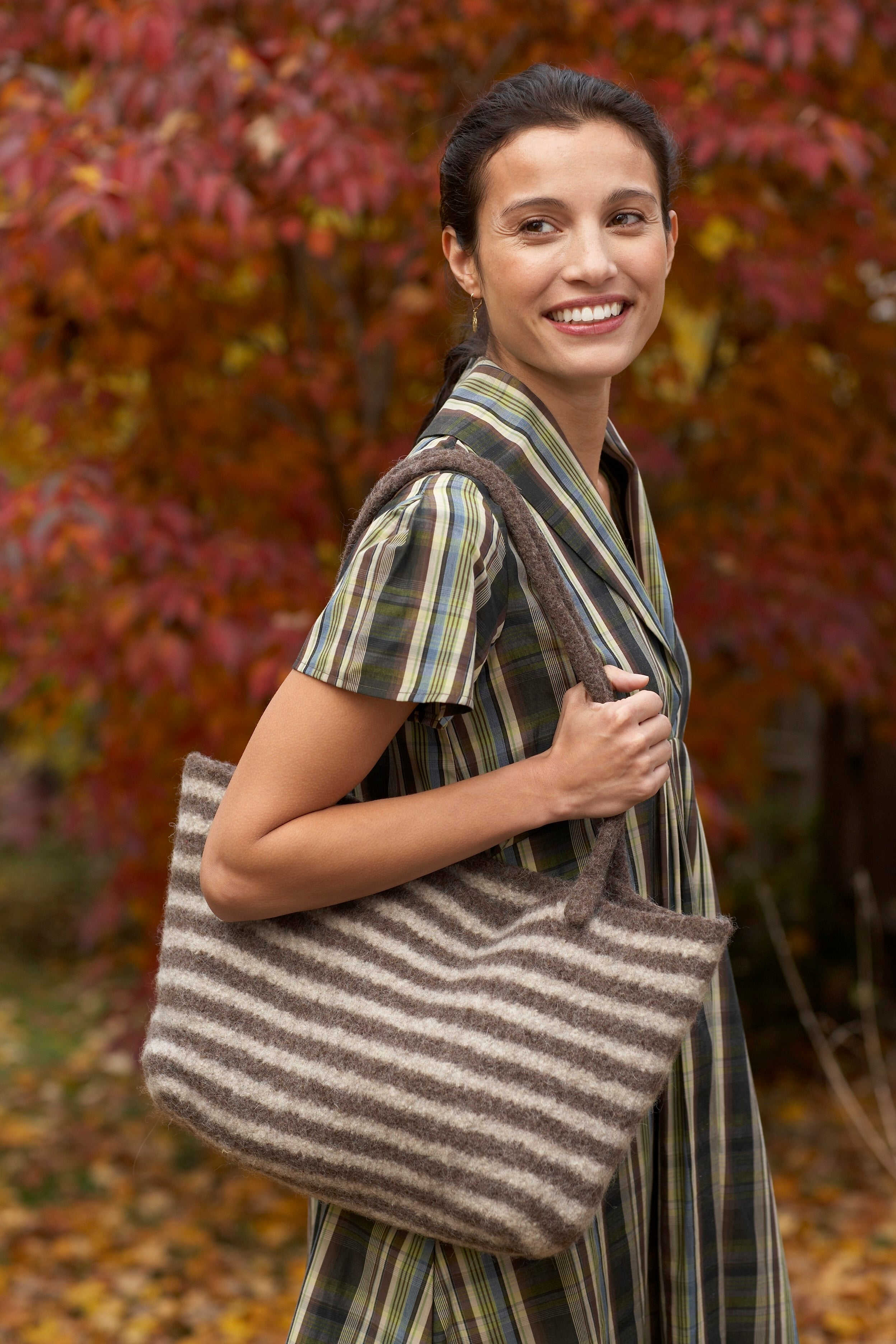 Windy City Tote Bag Knitting Pattern